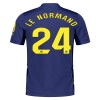 Jalkapallo Pelipaidat/Peliasut Atlético Madrid Le Normand 24 Vieraspelipaita 2025-26
